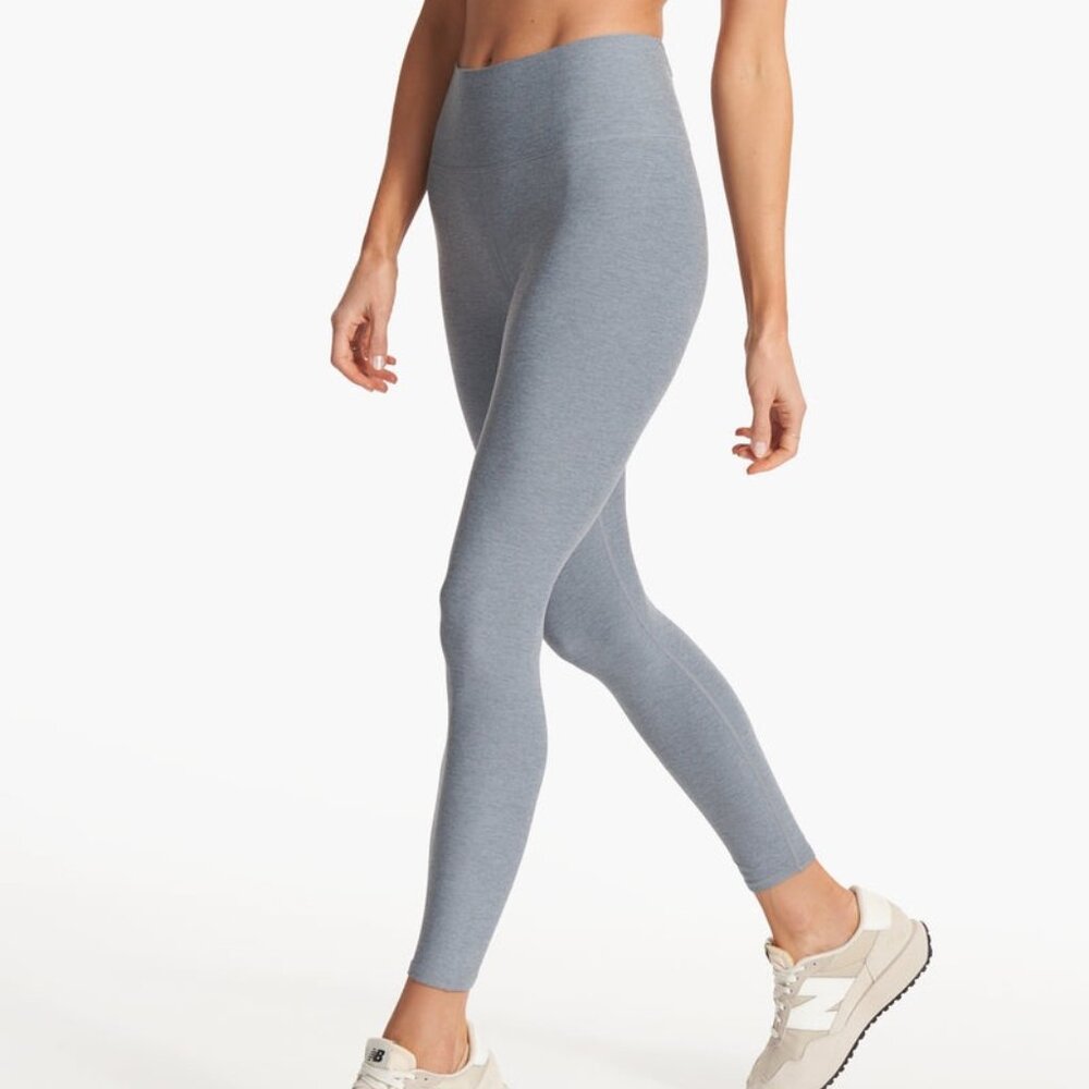 VUORI Clean Elevation Legging Light Blue Heather Medium